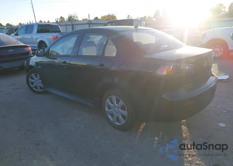 2013 Mitsubishi Lancer Es from USA, damaged, VIN JA32U2FUXDU021695